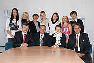 Gruppenbild Partnerschaft DNU/Ukraine