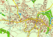 Stadtplan von Mittweida