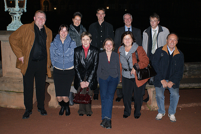 Gruppenfoto der ukrainischen Delegationspartner